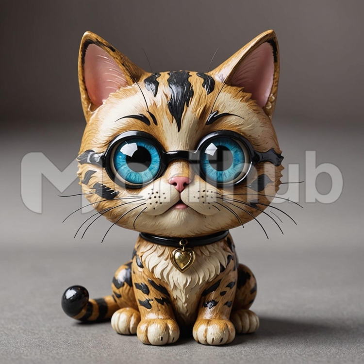 Cute Cartoon Cat