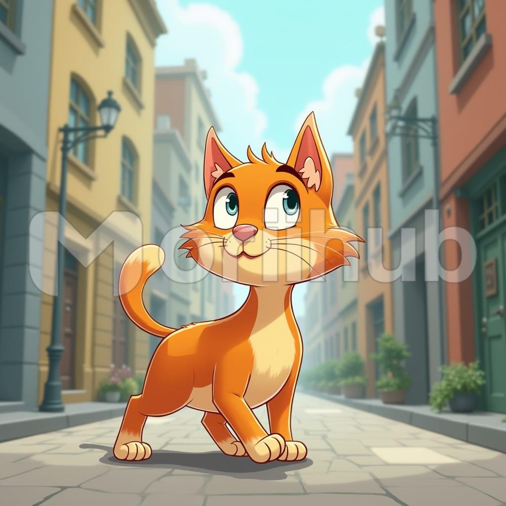 Cartoon Cat