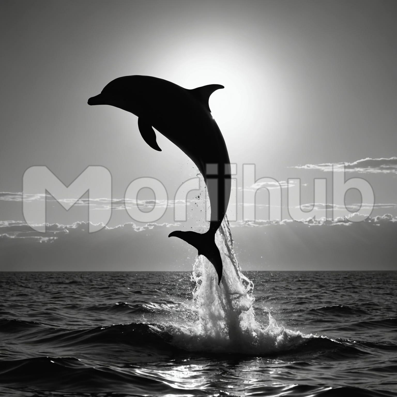 Dolphin Silhouette
