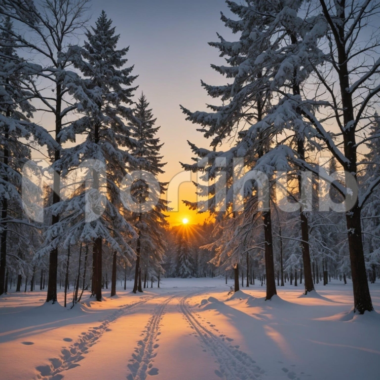 Winter Sunset