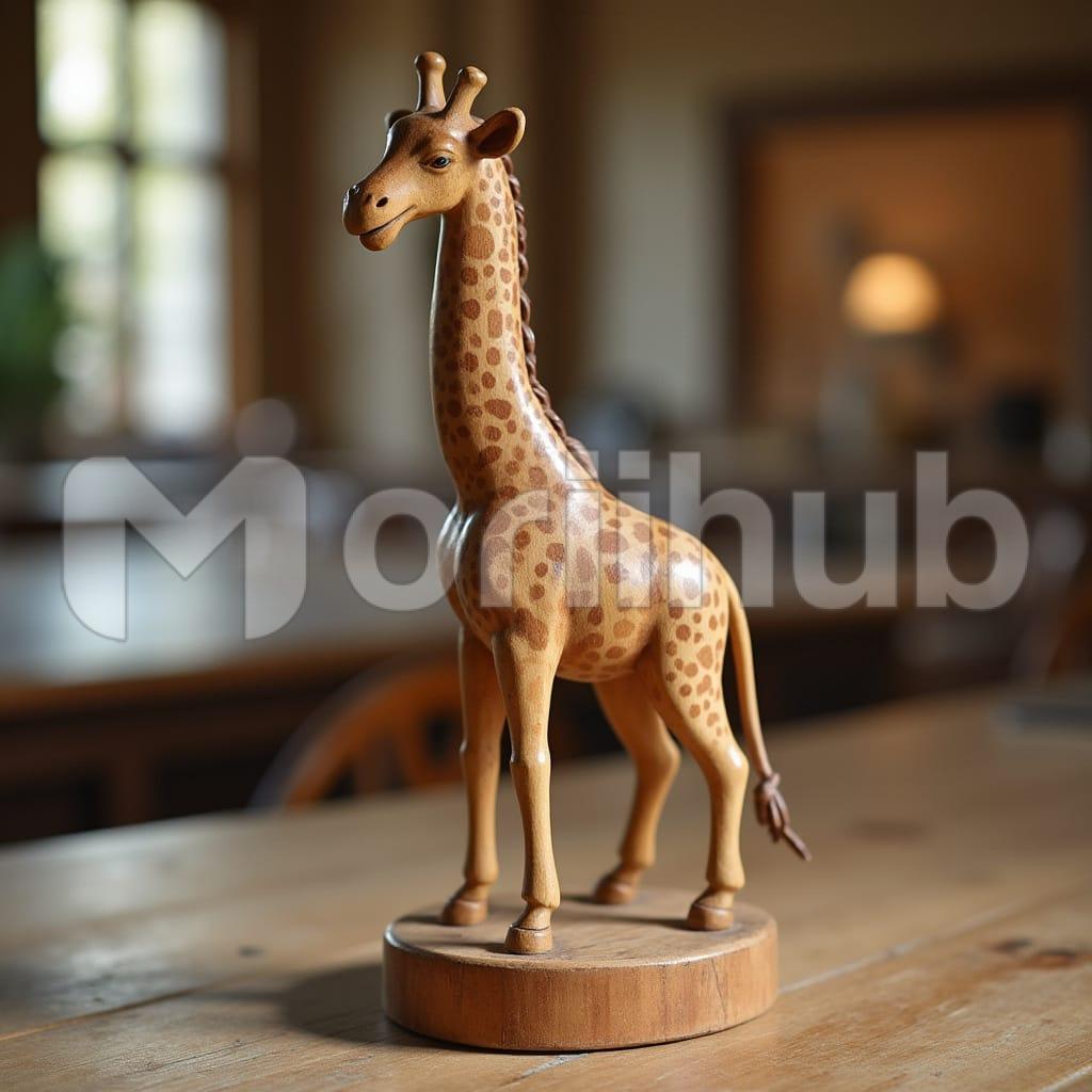 Wooden Giraffe