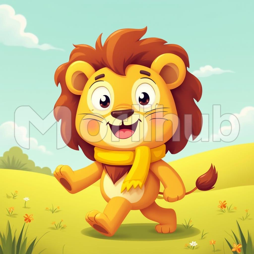 Animated Lion