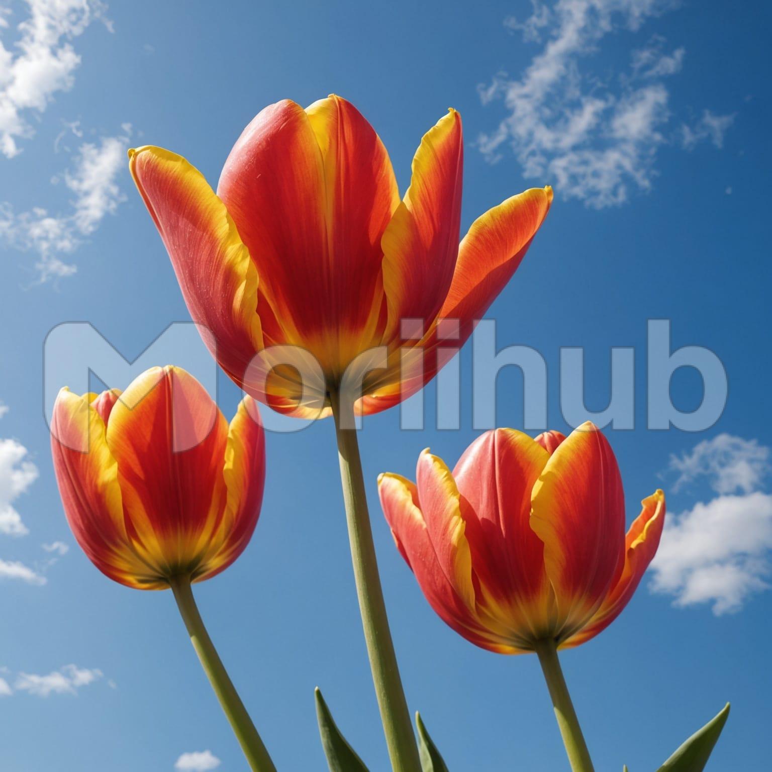 Blooming Tulips