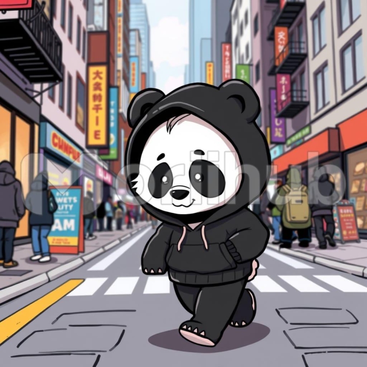Panda Illustration