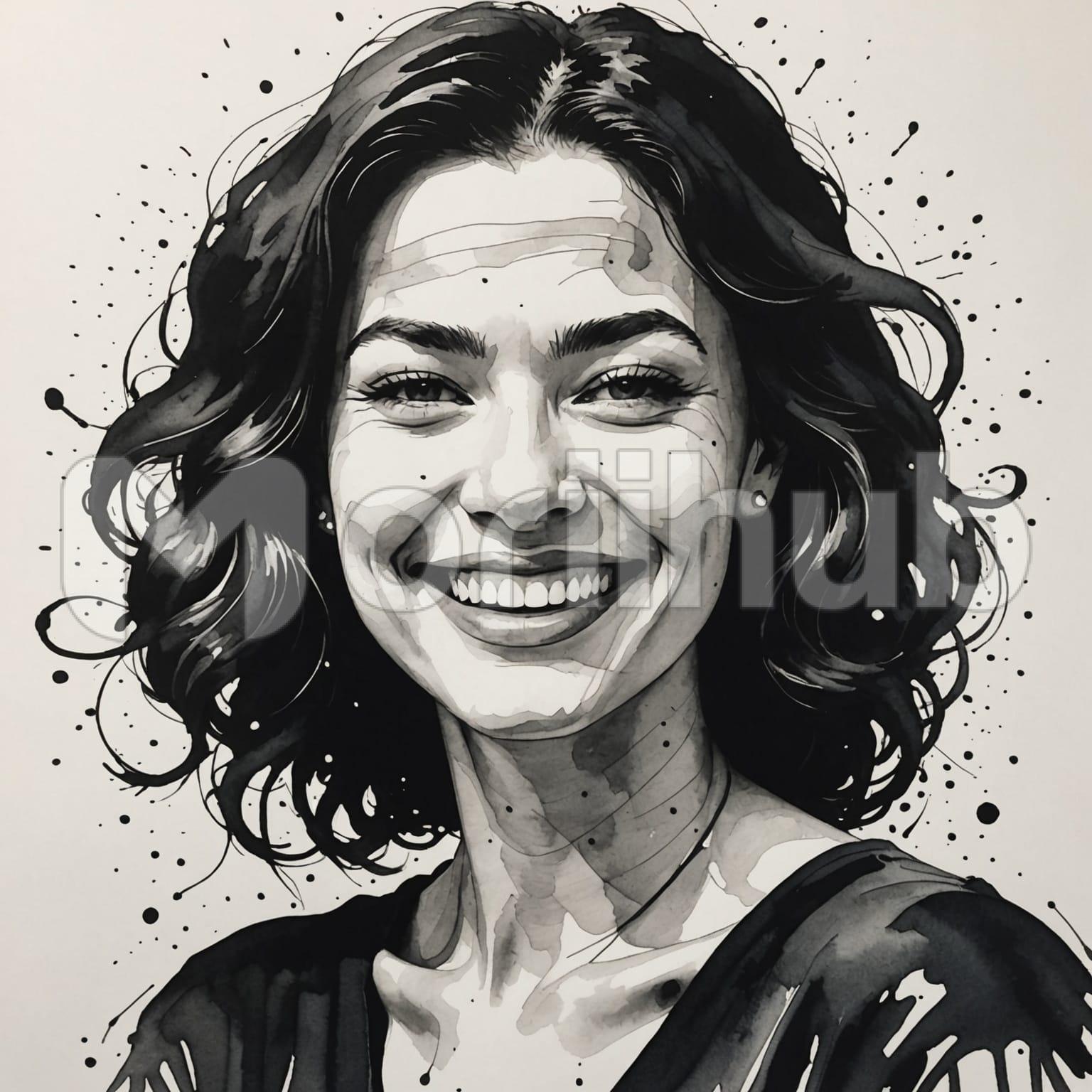 Poised In Ink