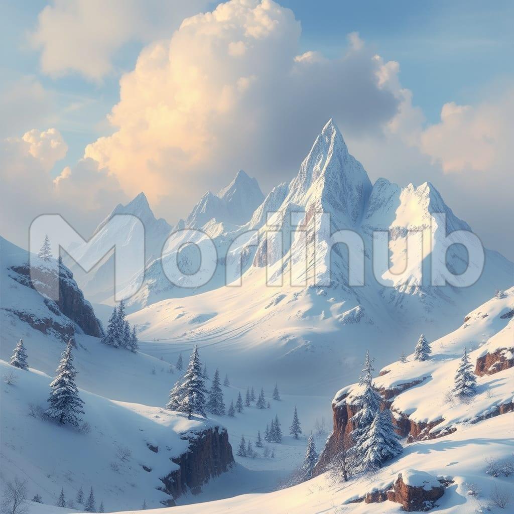 Winter Backdrop