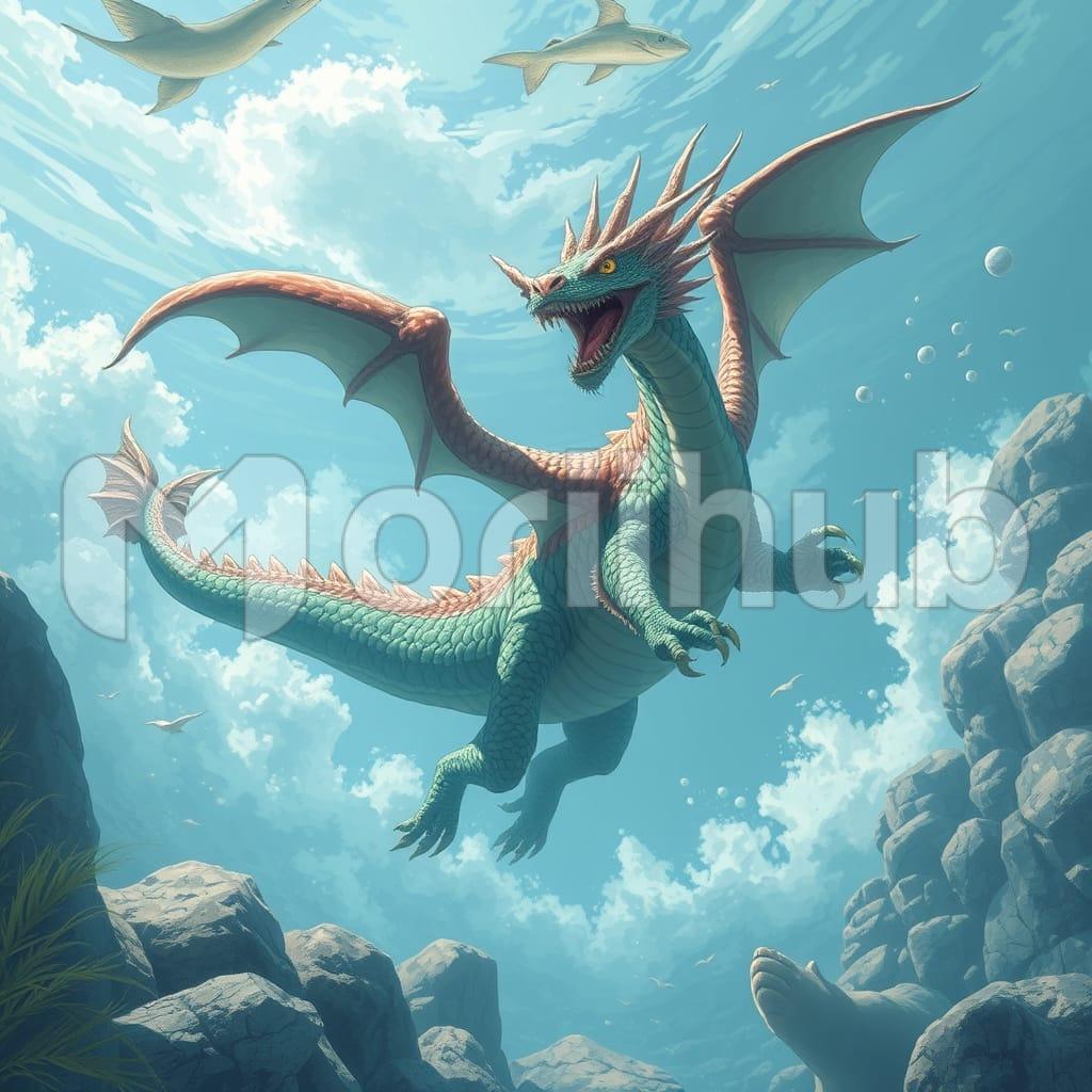 Swimming Dragon