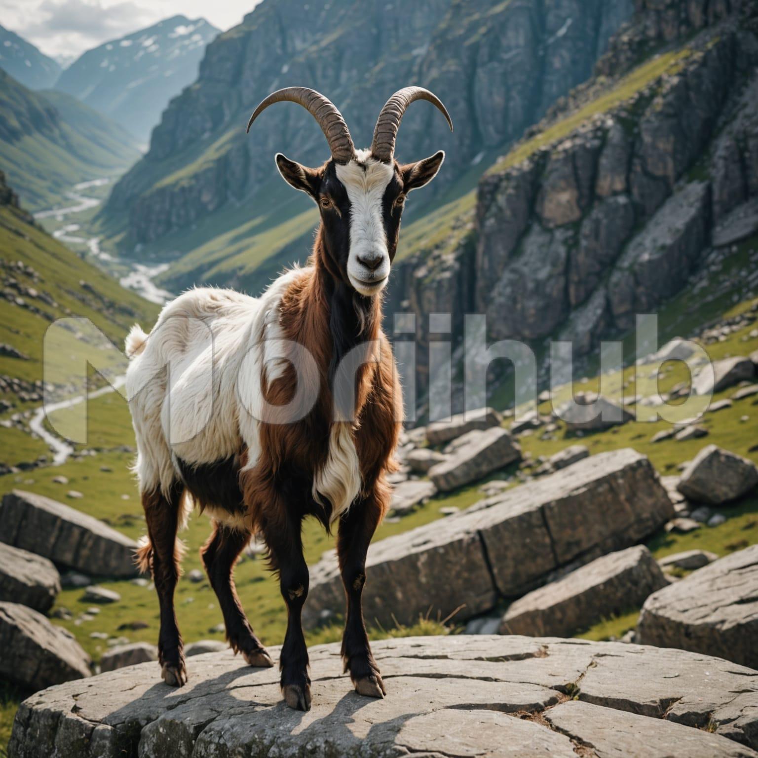 Goat In Focus